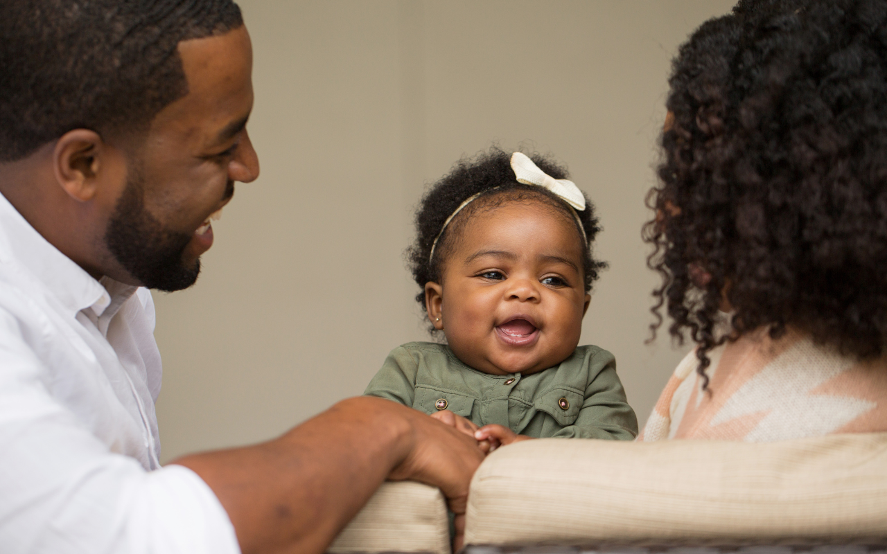 Parents and baby